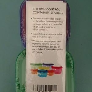 Portion control containers